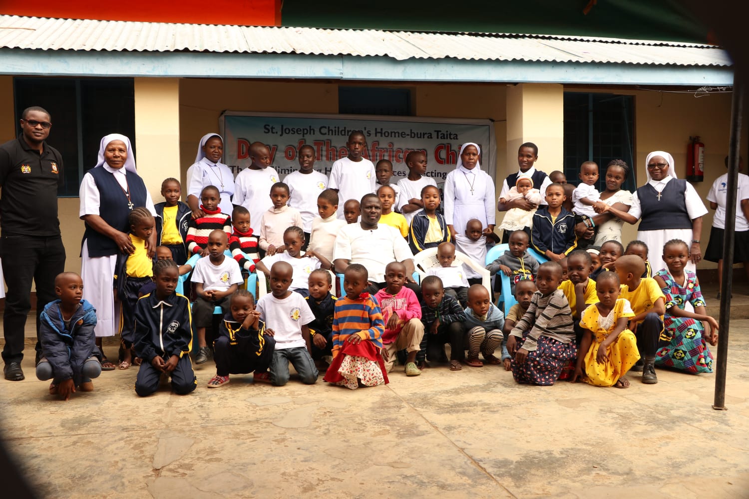 Day of the African child, Posing for the photo